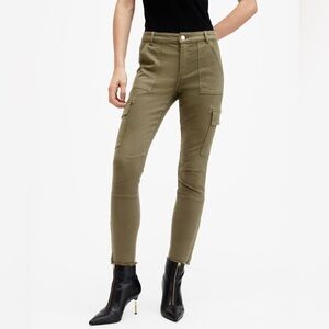 AllSaints Duran Cargo Jeans size 27 Olive Wash
